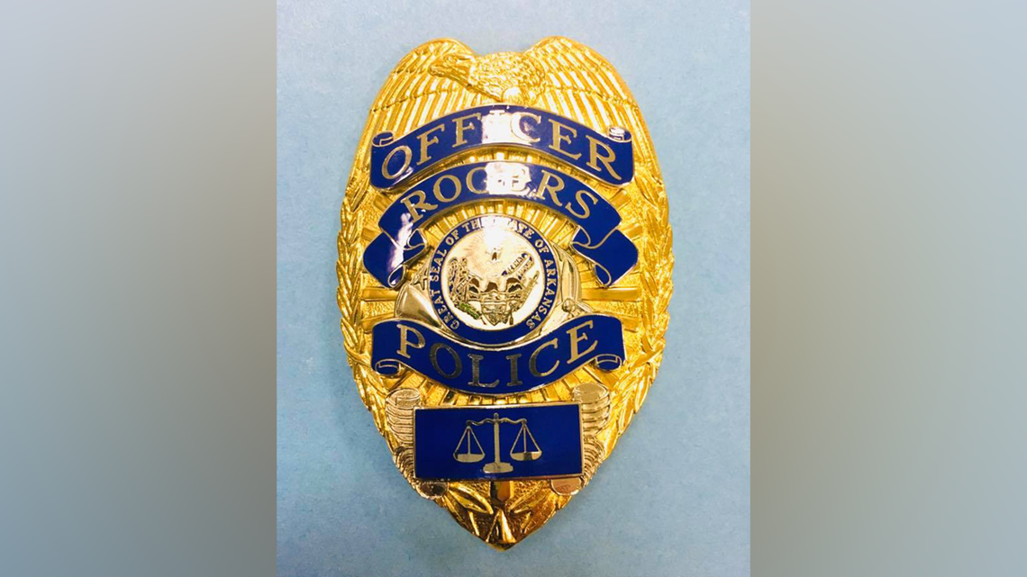 Rogers Police Department Receives New Badges