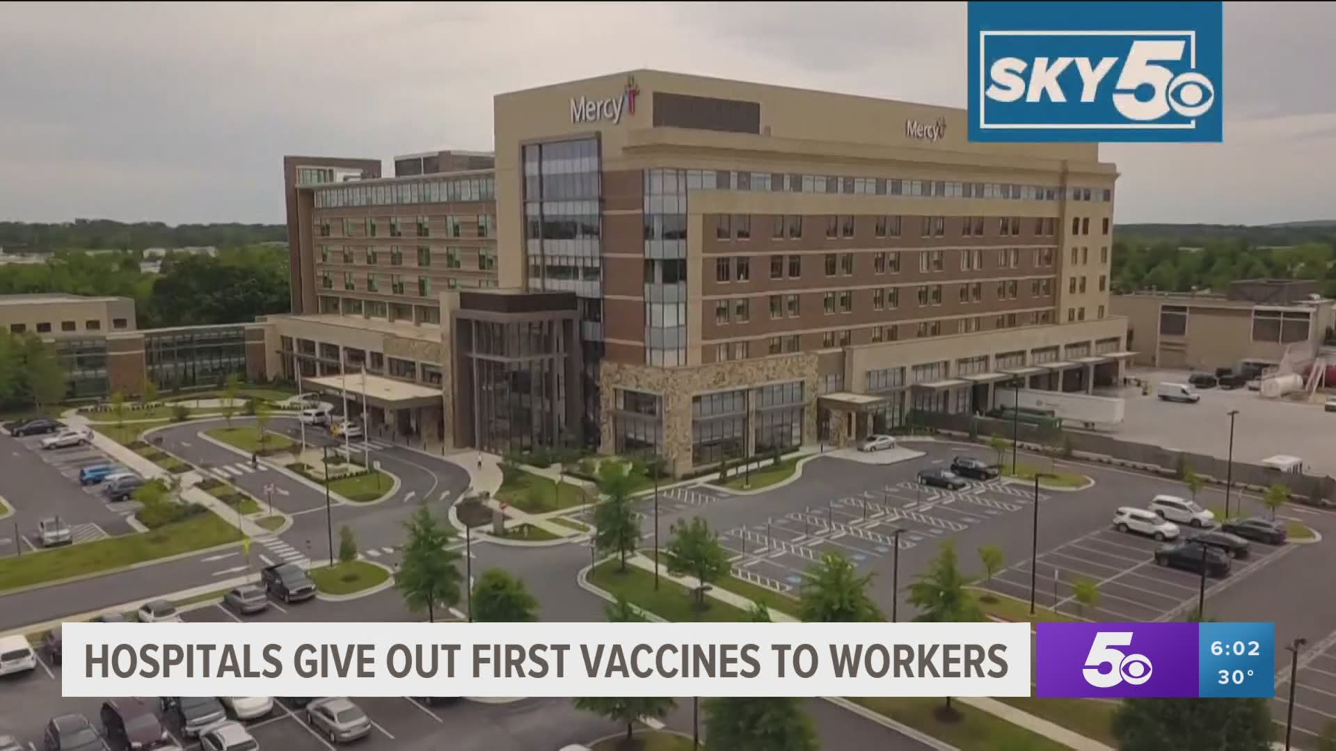 Local hospitals give out first round of vaccines to health care workers