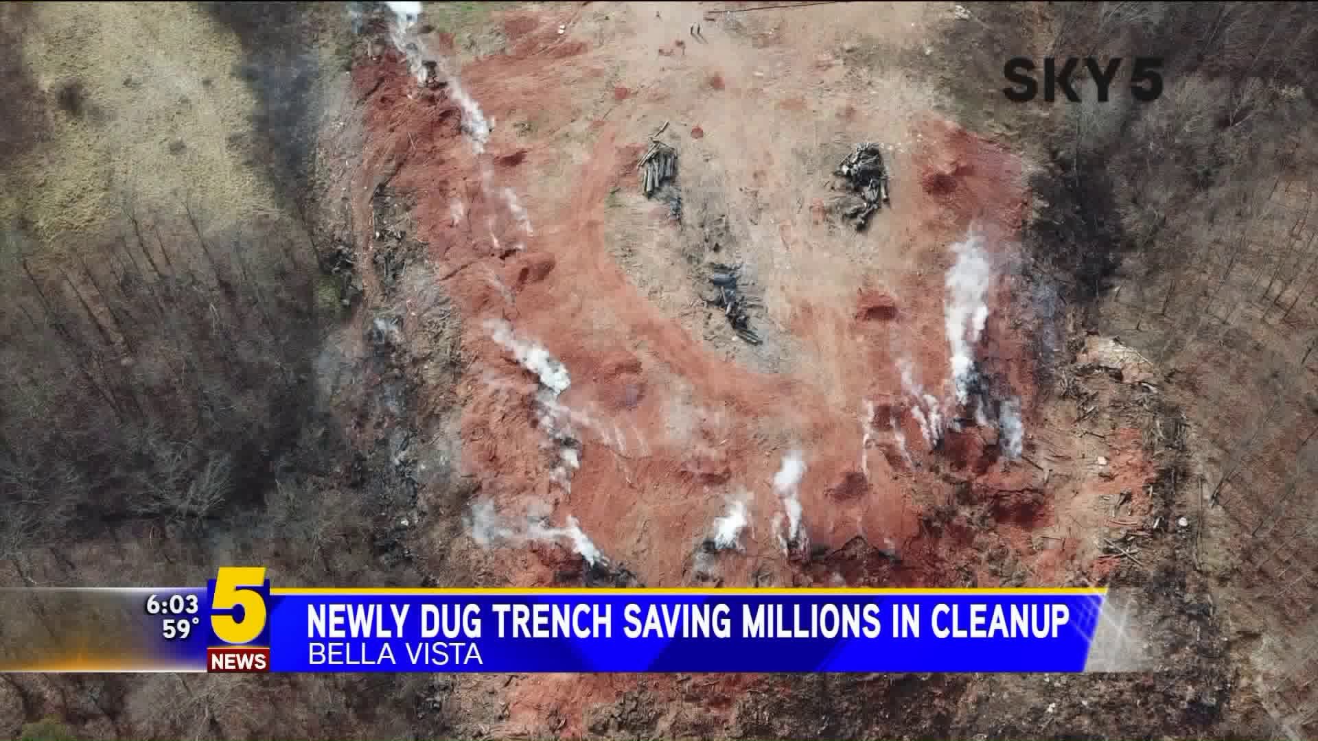 Newly Dug Trench Saving Millions In Cleanup Cost For Bella Vista Stump Dump