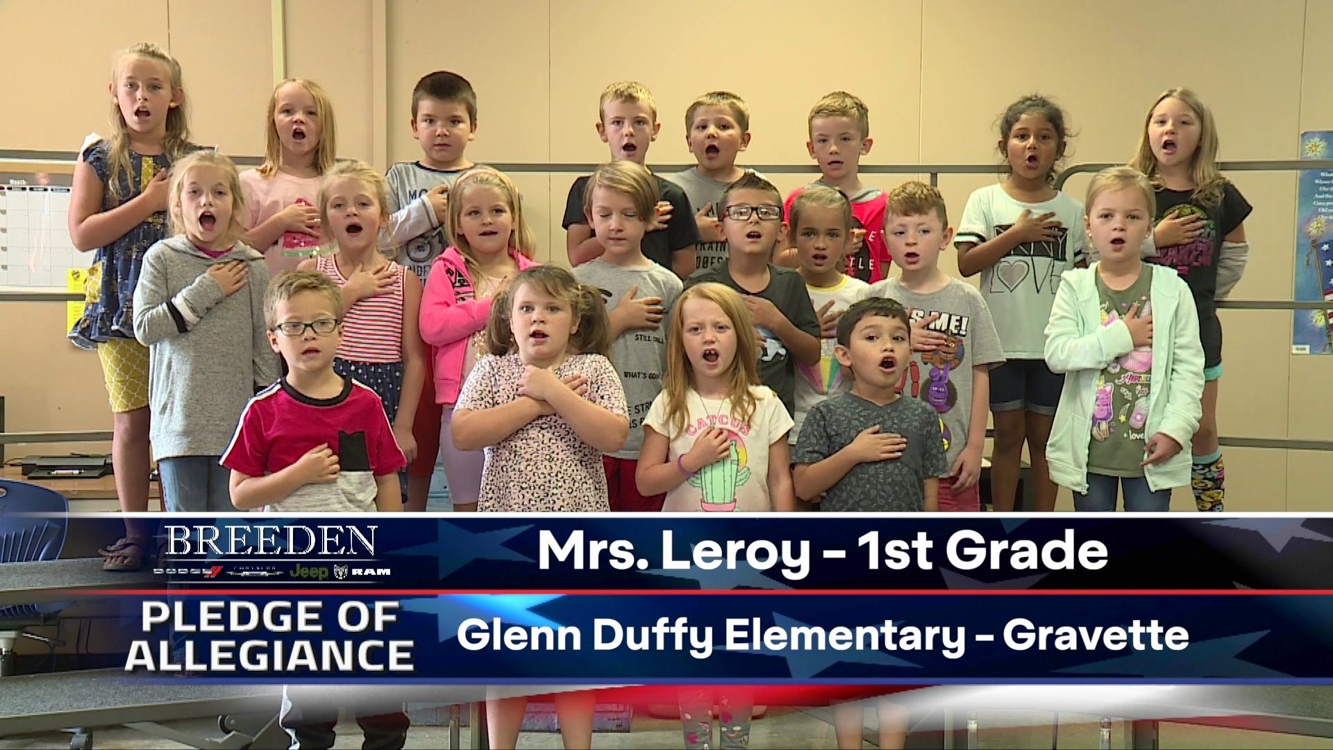 Mrs. Leroy  1st Grade Glenn Duffy Elementary, Gravette