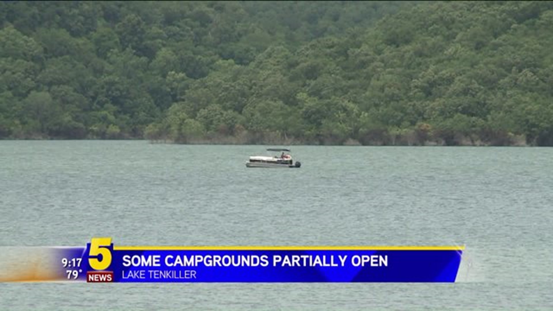 Some Campgrounds Partially Open After Flooding