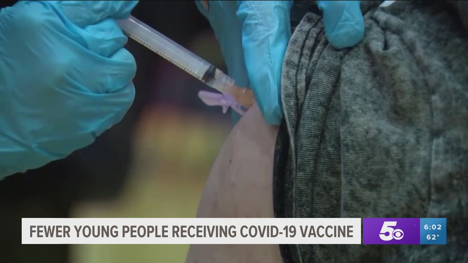 Fewer young people in Arkansas are receiving the Covid-19 vaccine.