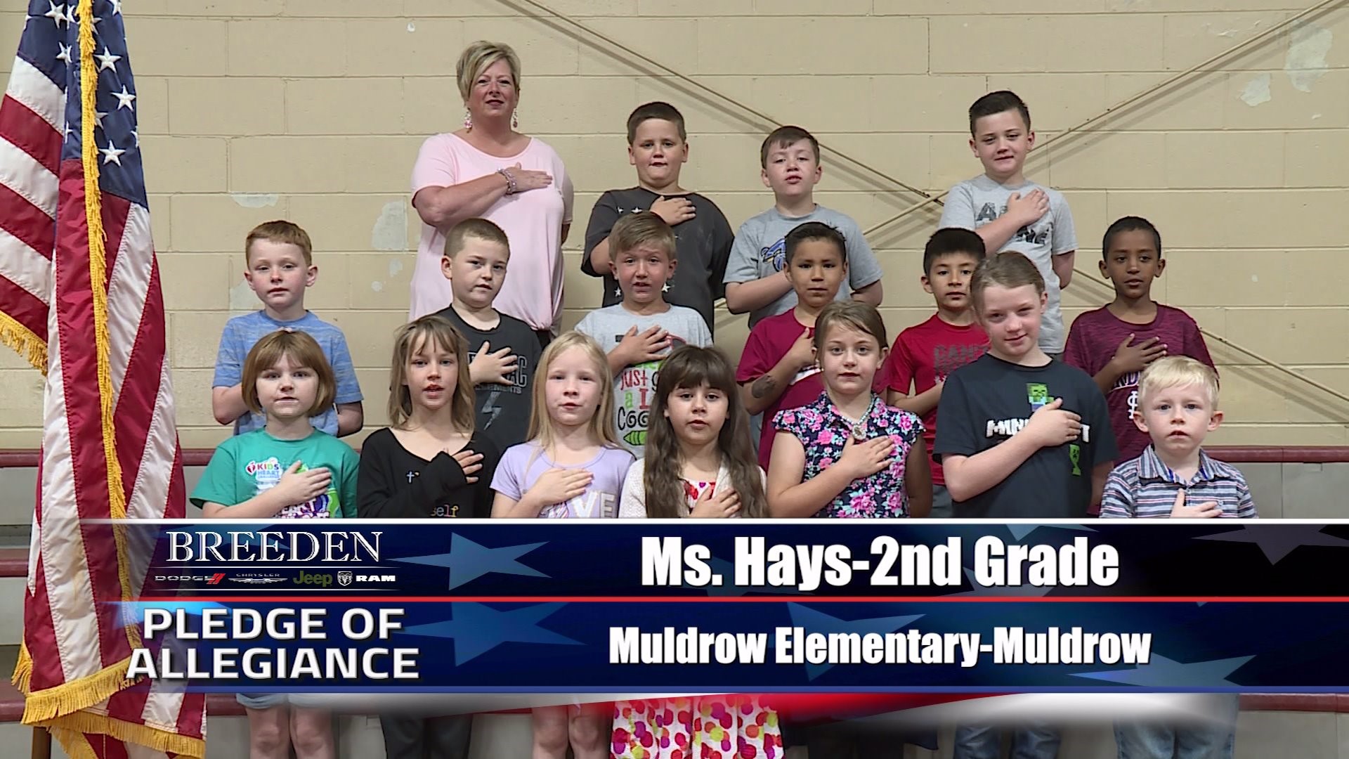 Ms. Hays  2nd Grade Muldrow Elementary, Muldrow