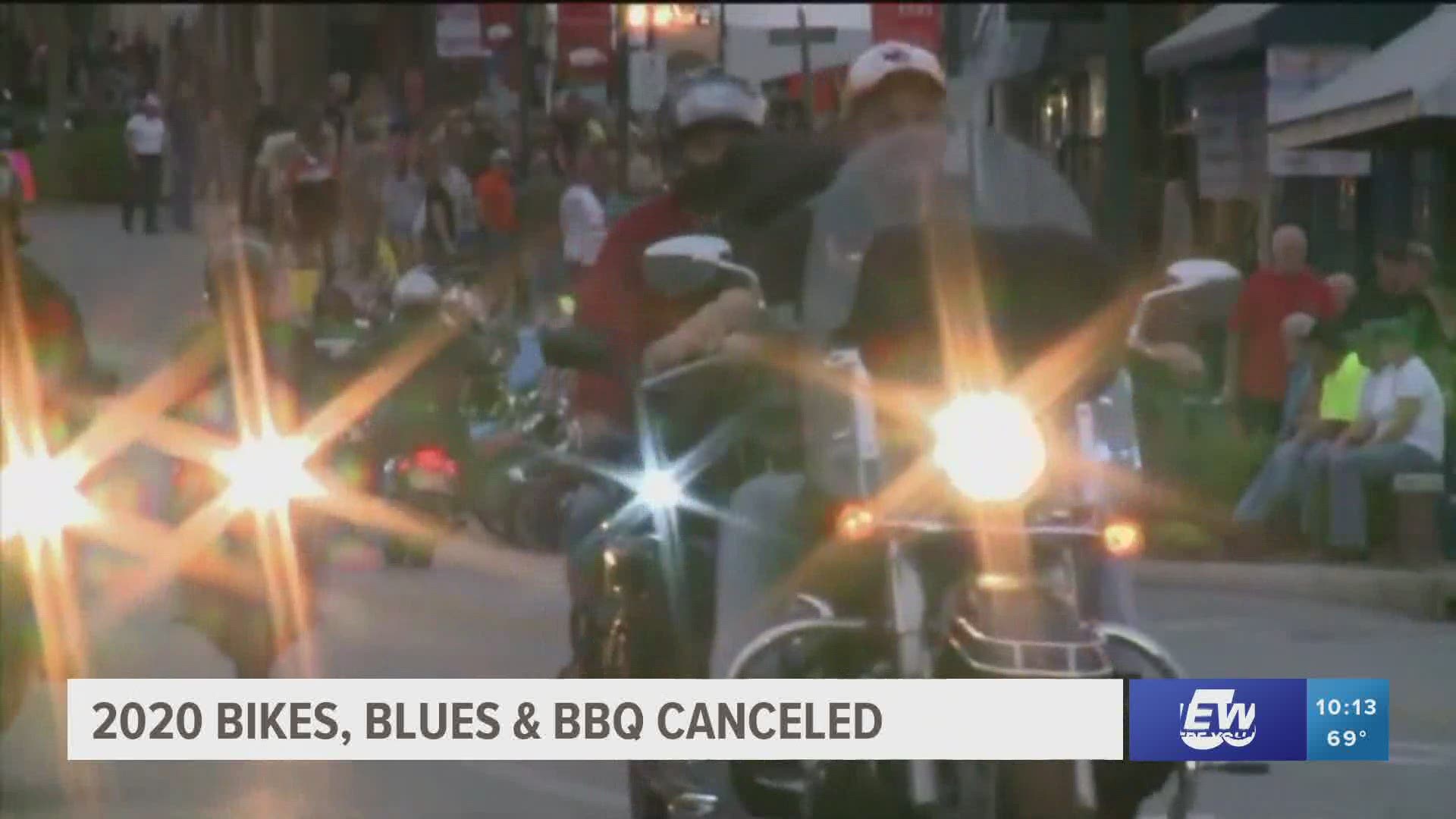 Bikes, Blues & BBQ is expected to return on September 22, 2021. https://bit.ly/2MUQi0Y