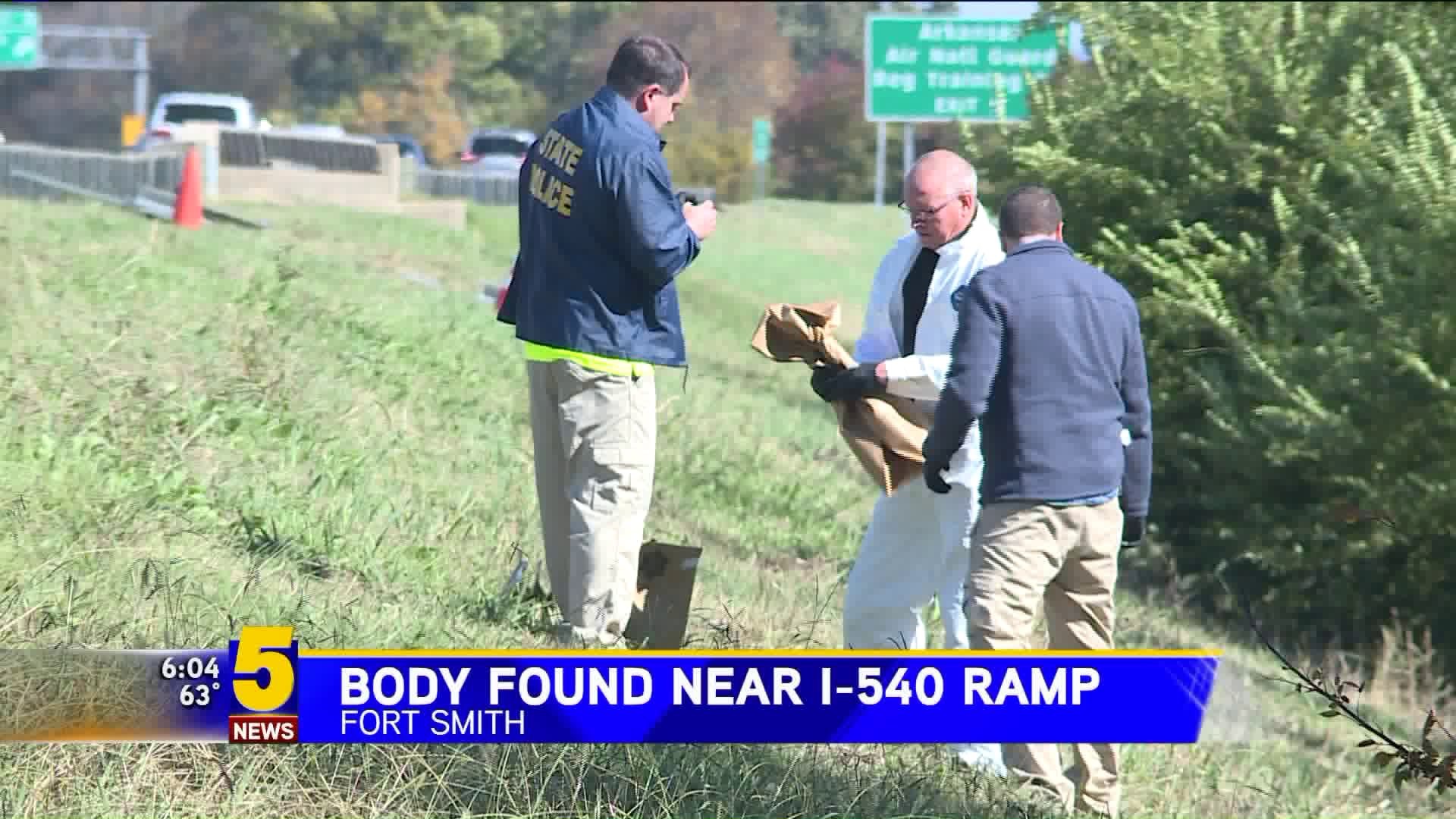 Body Found Near I-540 Ramp