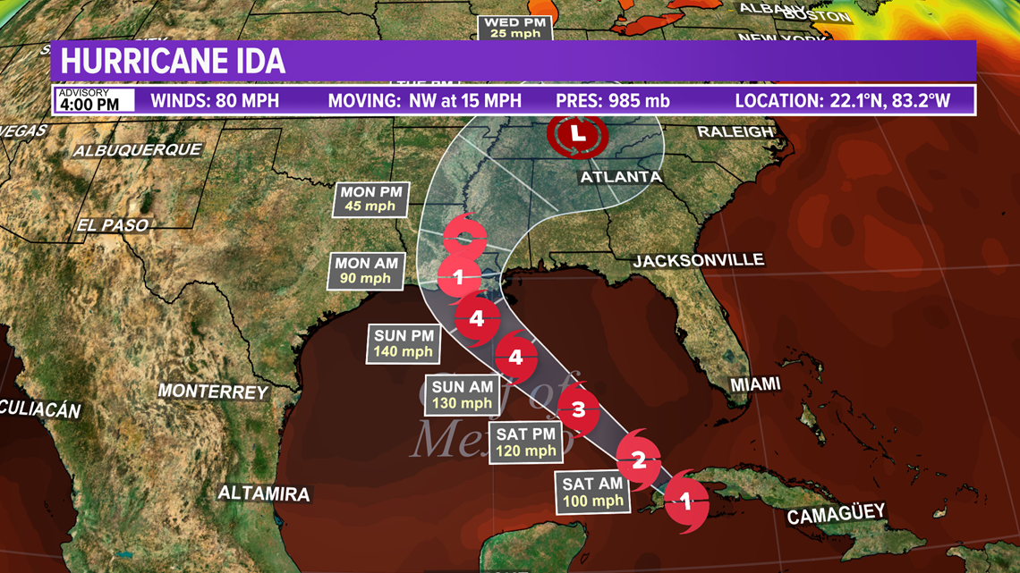 Will Hurricane Ida impact Arkansas? | 5newsonline.com