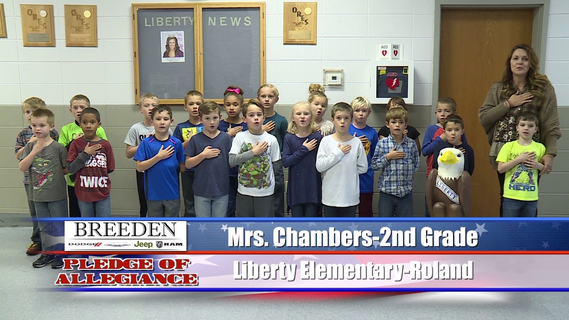 Mrs. Chambers  2nd Grade  Liberty Elementary  Roland