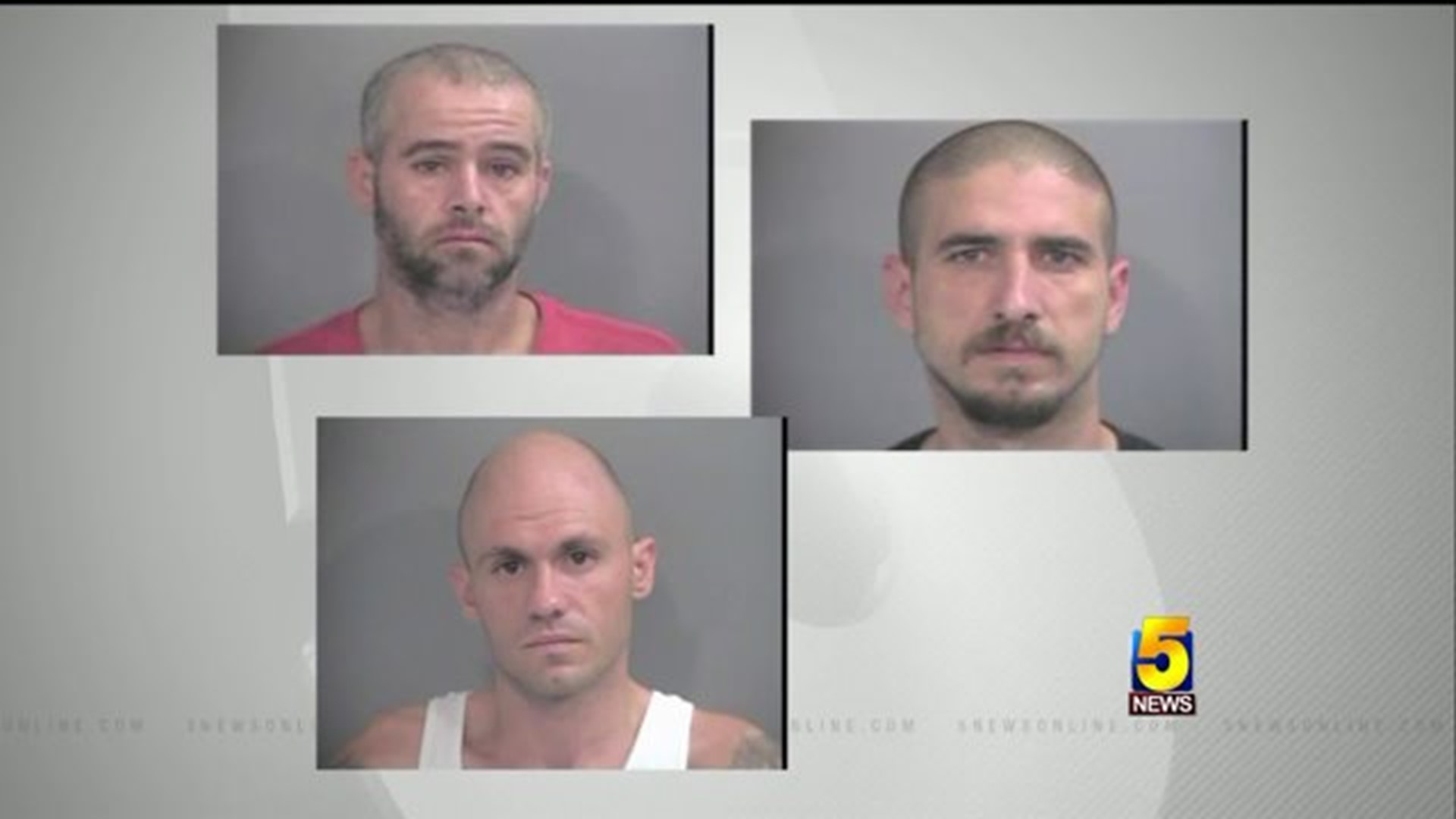 Three Arrested In Large Gun Seize