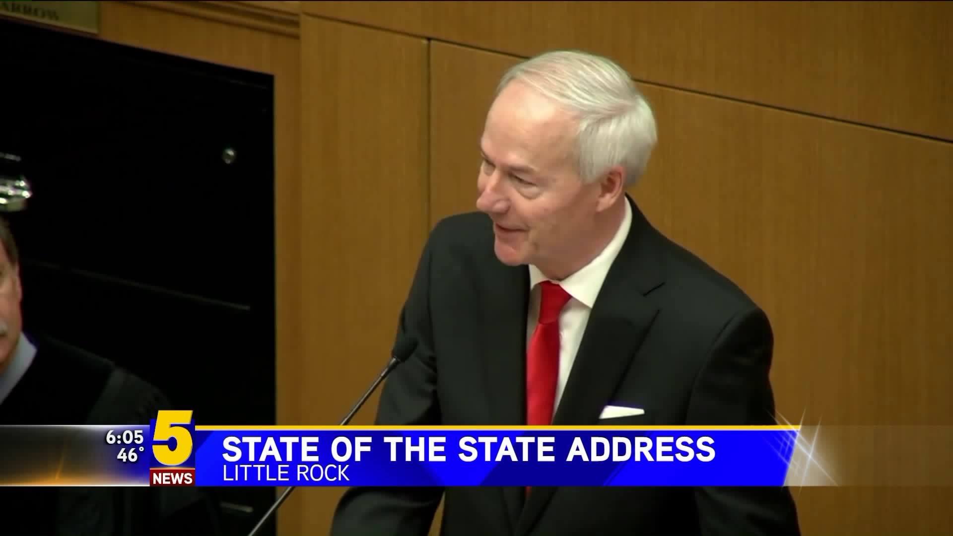 Gov. Asa Hutchinson Gives State Of The State Address