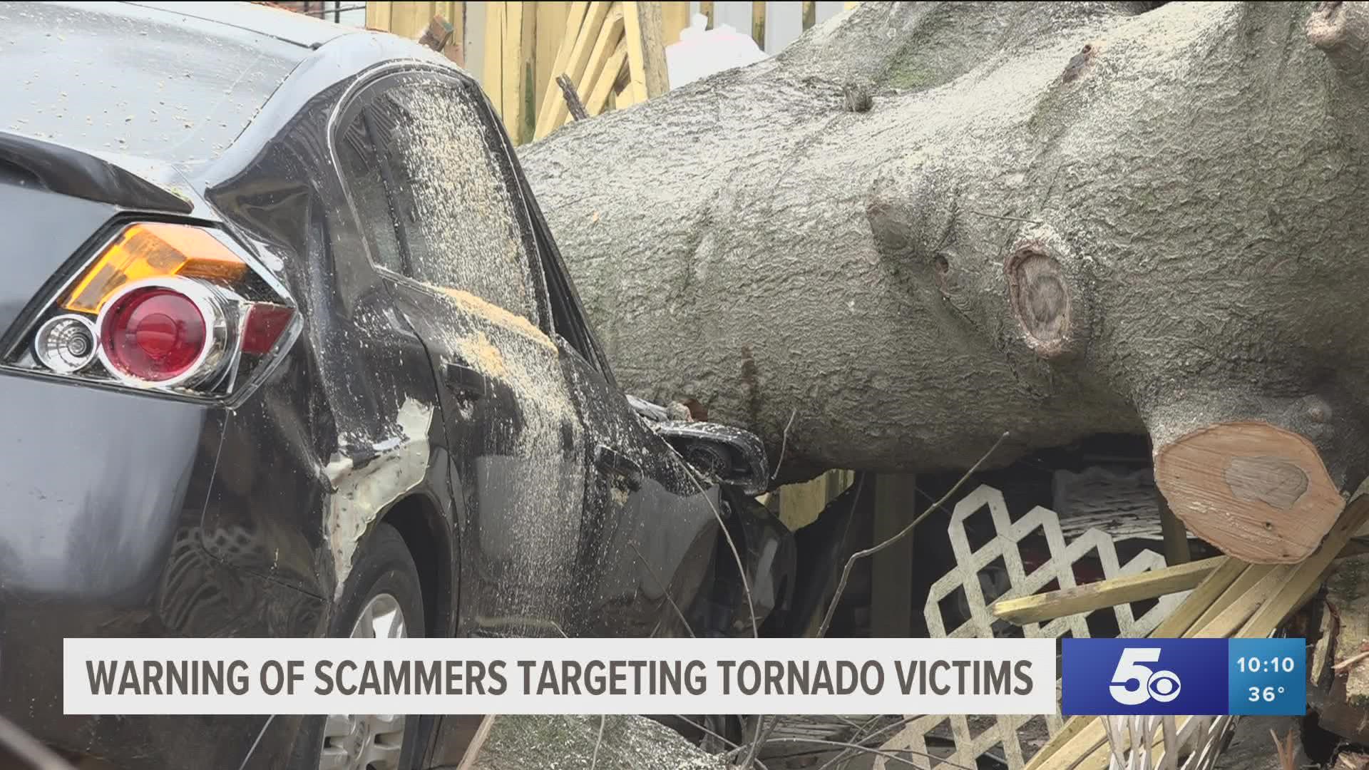 5NEWS Anchor with Cara Carlin with the Better Business Bureau about how to avoid scams following severe weather.