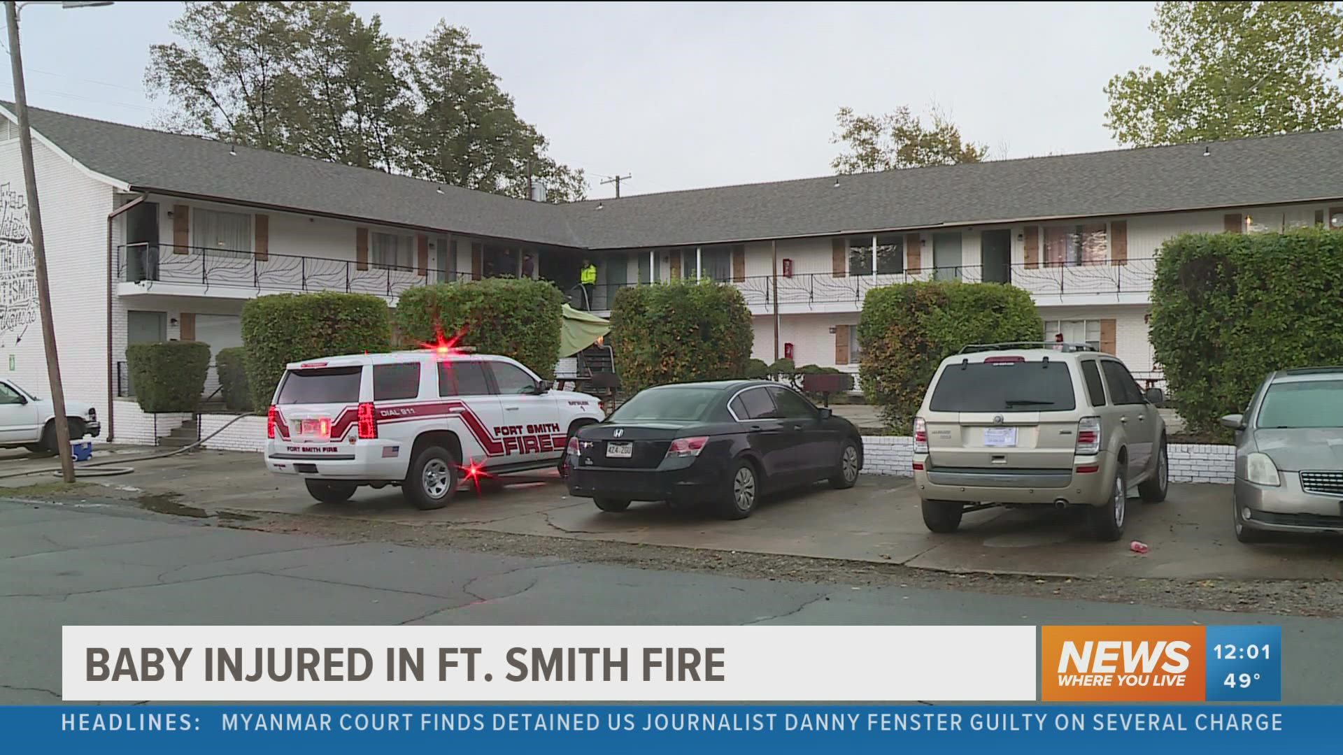 According to Fort Smith Fire Chief Philip Christensen, this is the fifth fire at The Grove Apartments in the past two weeks.