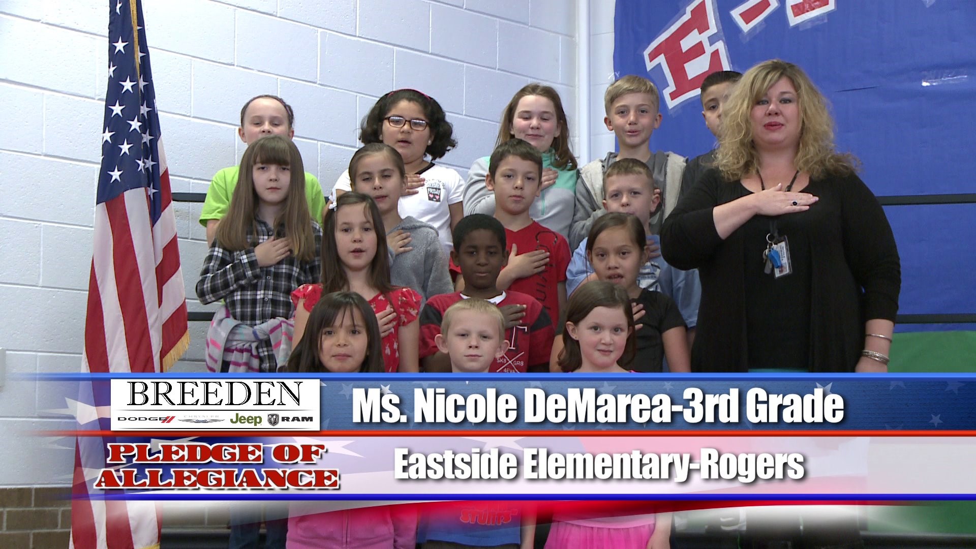 Eastside Elementary, Rogers - Ms. Nicole DeMarea - 3rd Grade