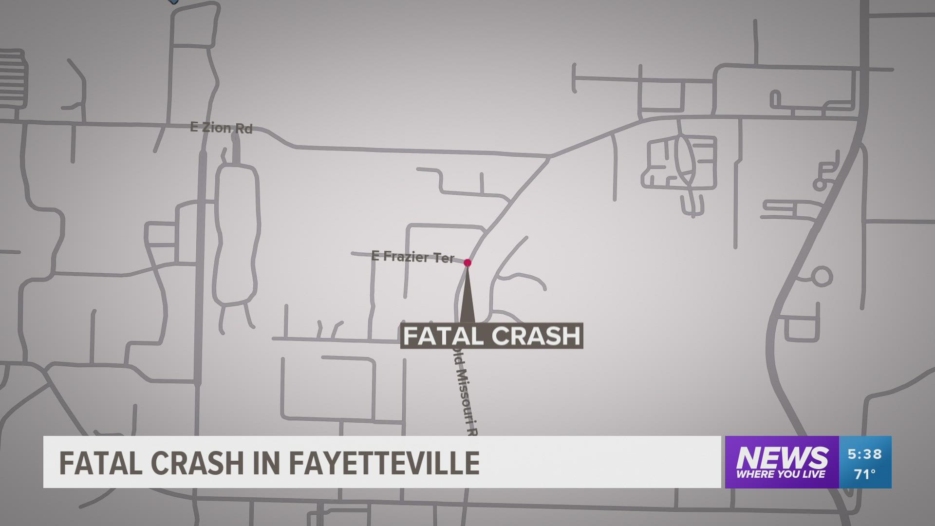 According to the Arkansas Department of Public Safety, the crash happened at 8:38 p.m.