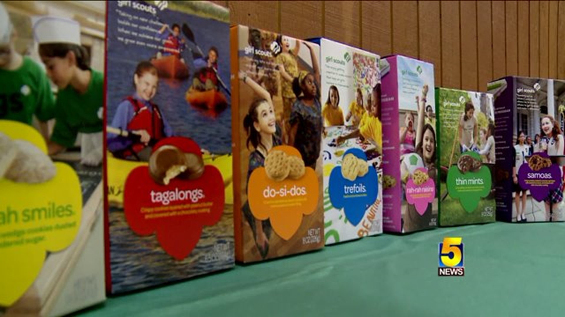 Girl Scout Cookies On Sale