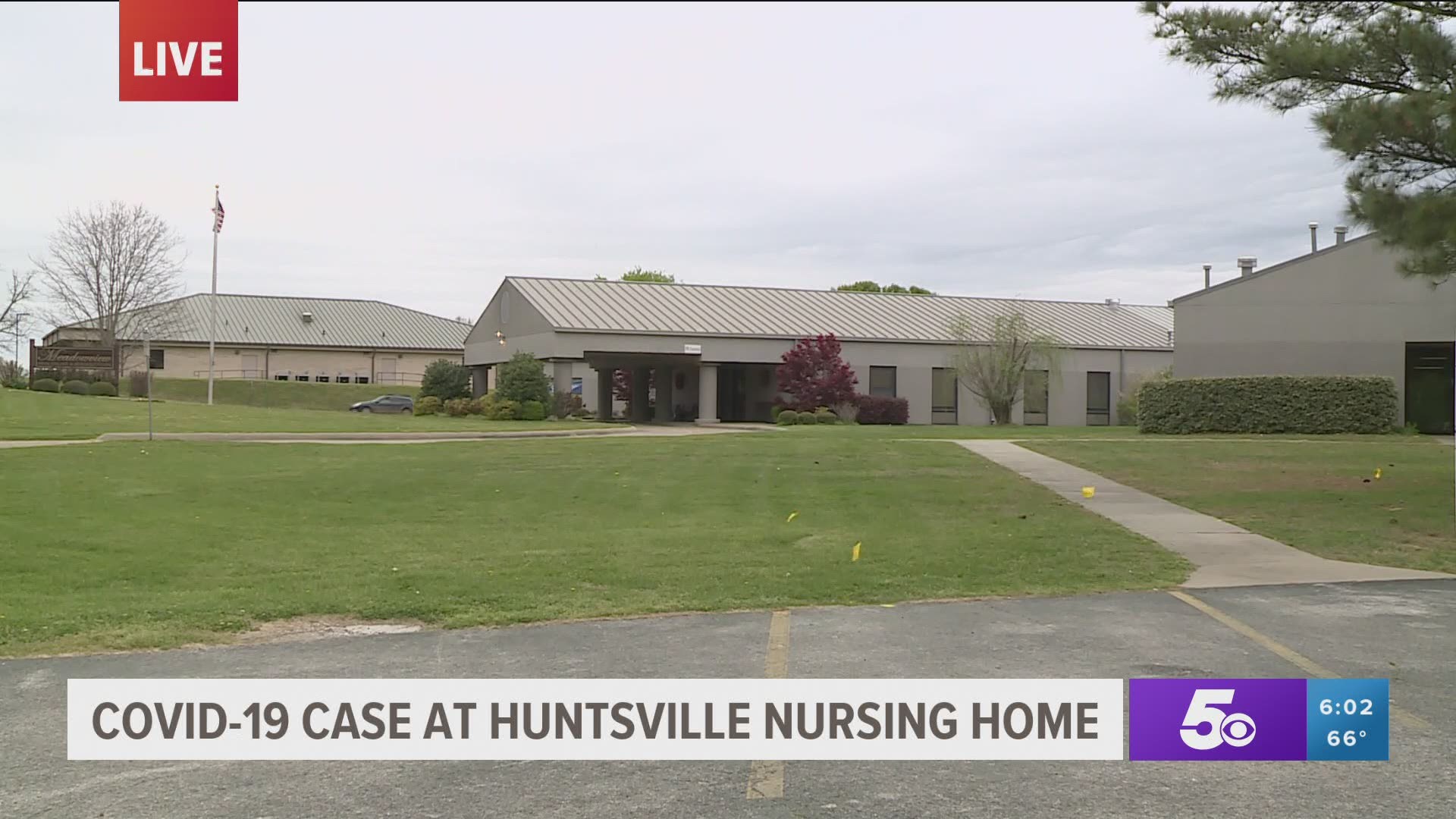 Two Nursing home residents test positive for COVID19 in Huntsville and