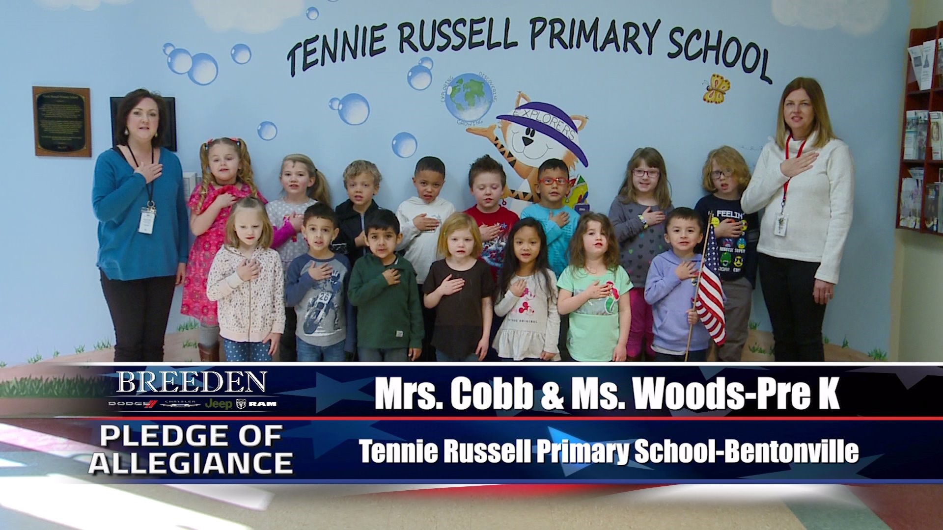 Mrs. Cobb & Ms. Woods  Pre K Tennie Russell Primary School, Bentonville