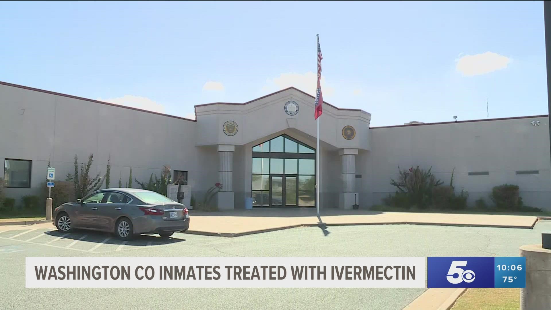 The jail, along with a local doctor, is being questioned about using Ivermectin, a livestock deworming medication, to treat COVID-19 symptoms.