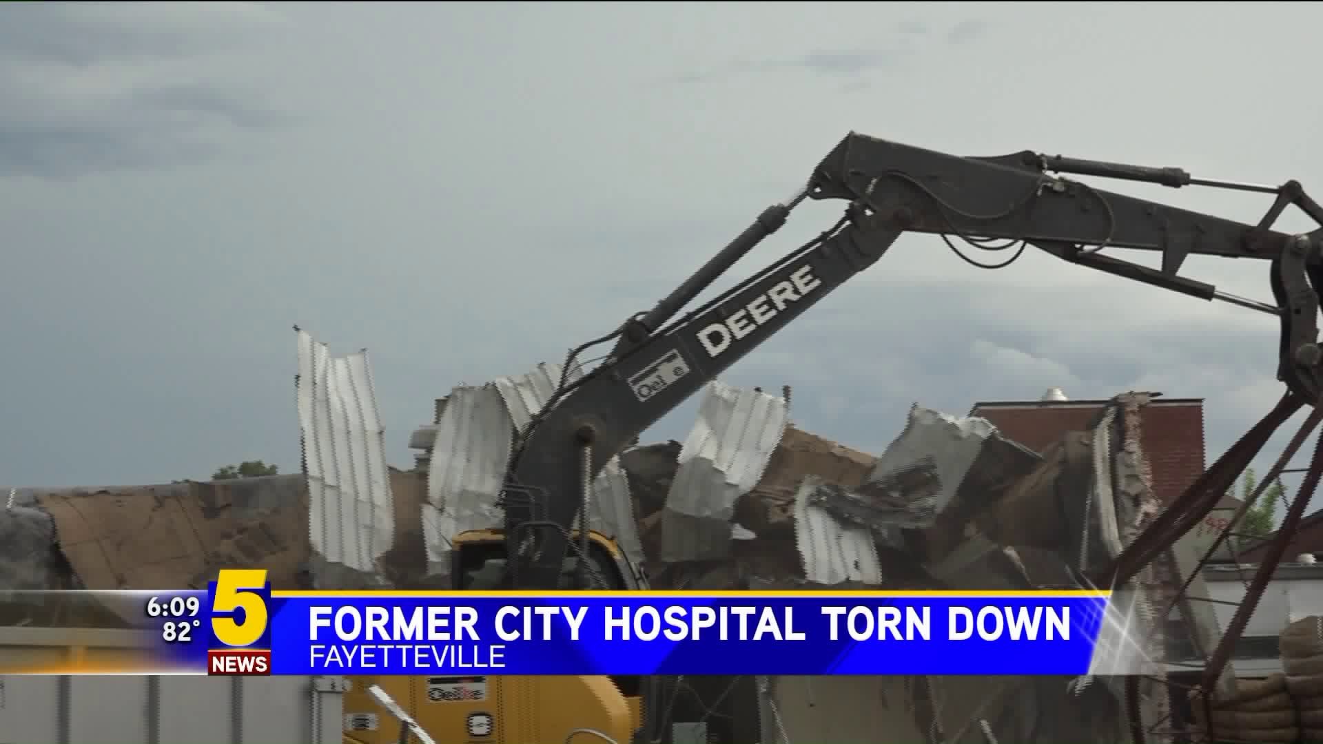 Formere City Hospital Torn Down