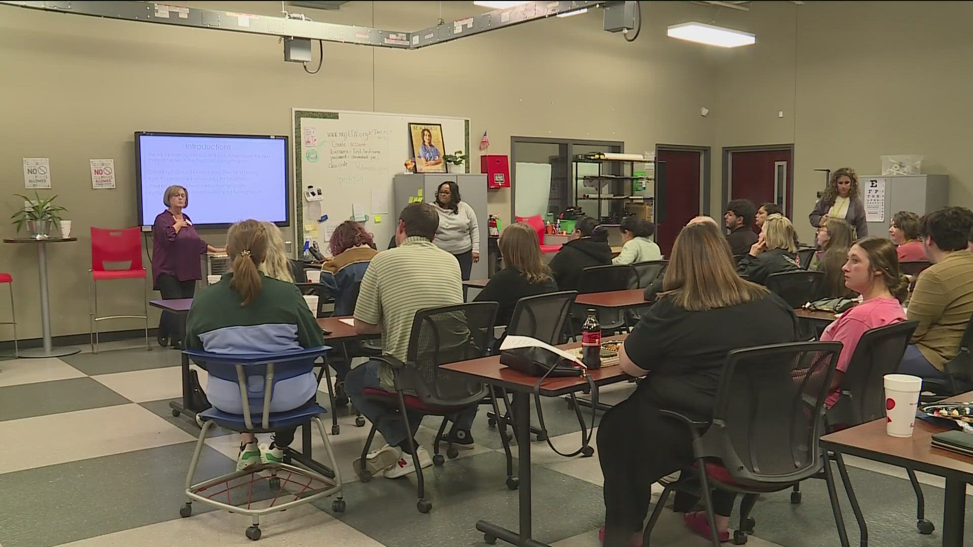 Northwest Arkansas Community College is offering a new program for NWACC students and high school students to complete a nursing degree in a year or three semesters.