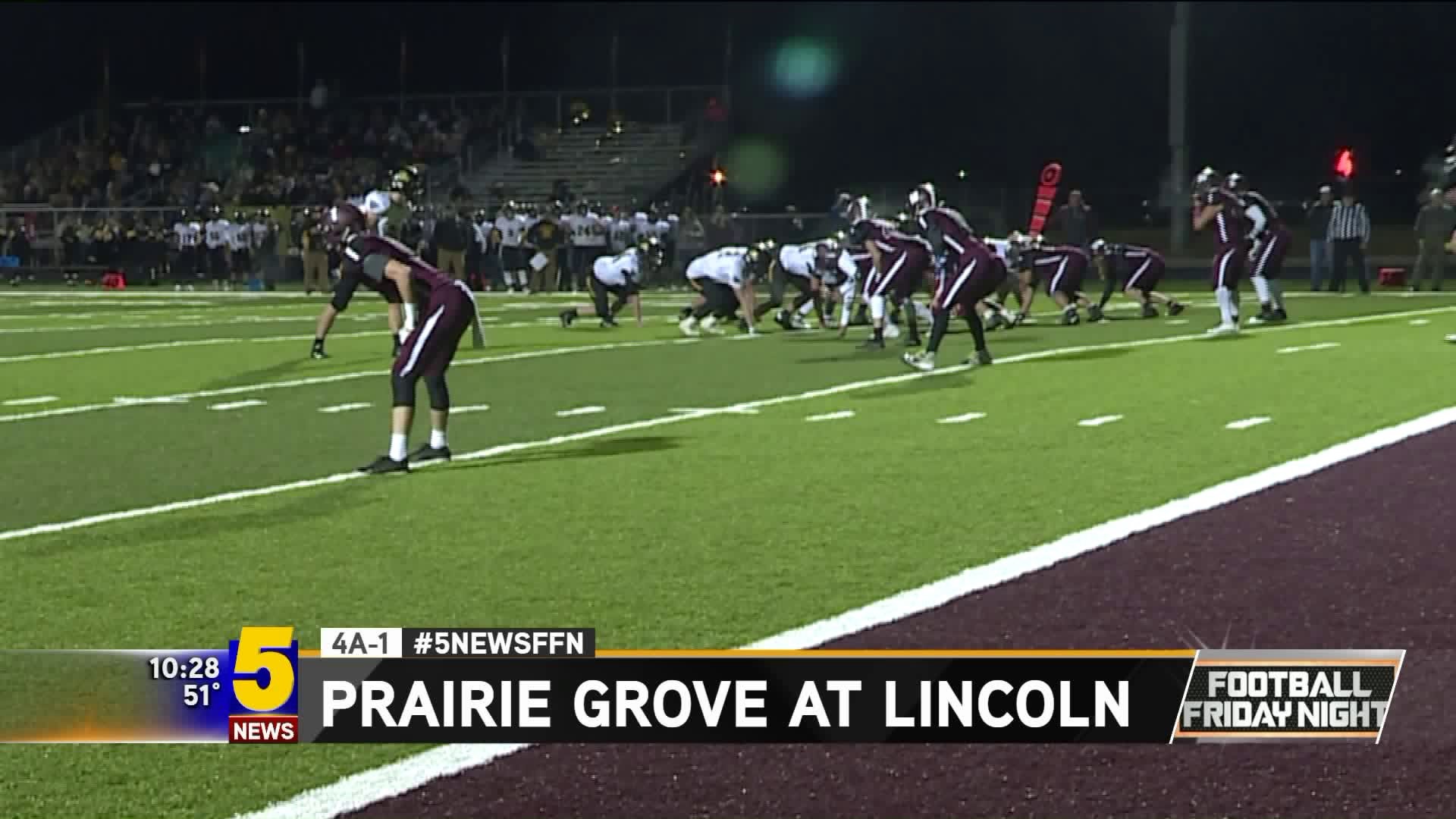 Prairie Grove vs Lincoln