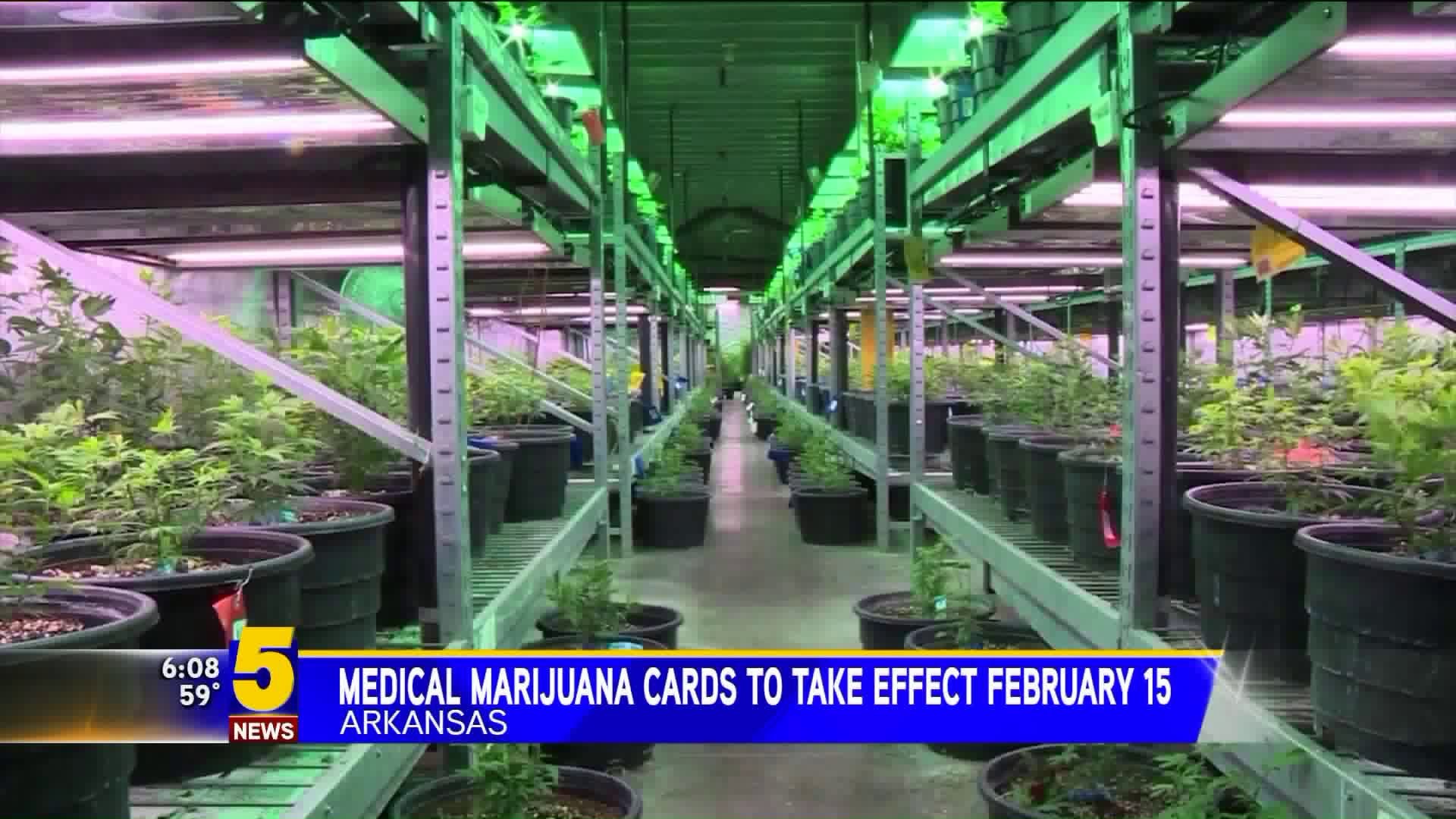 Medical Marijuana Cards To Take Effect Febuary 15