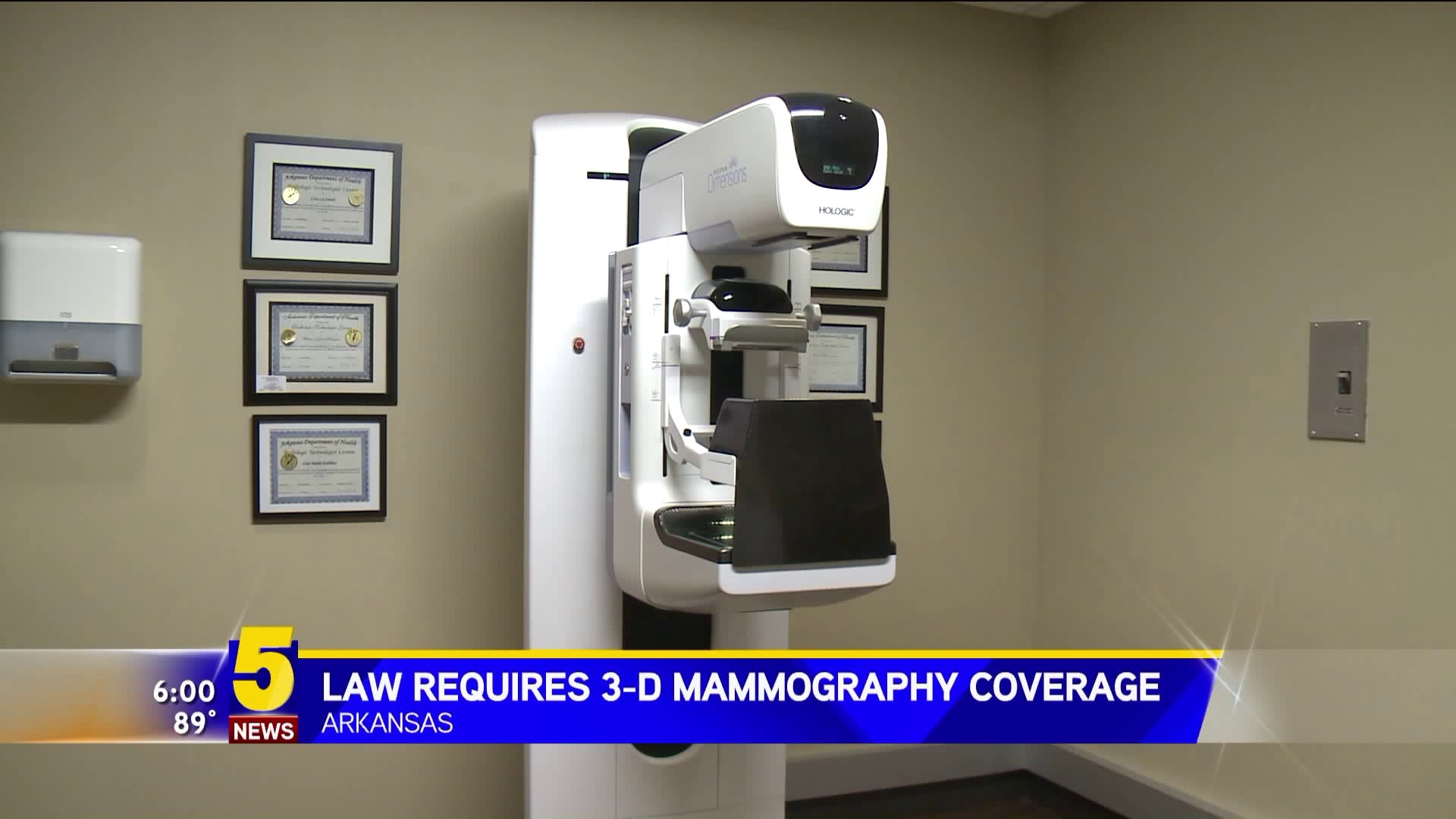 Law Requires 3-D Mammography Coverage