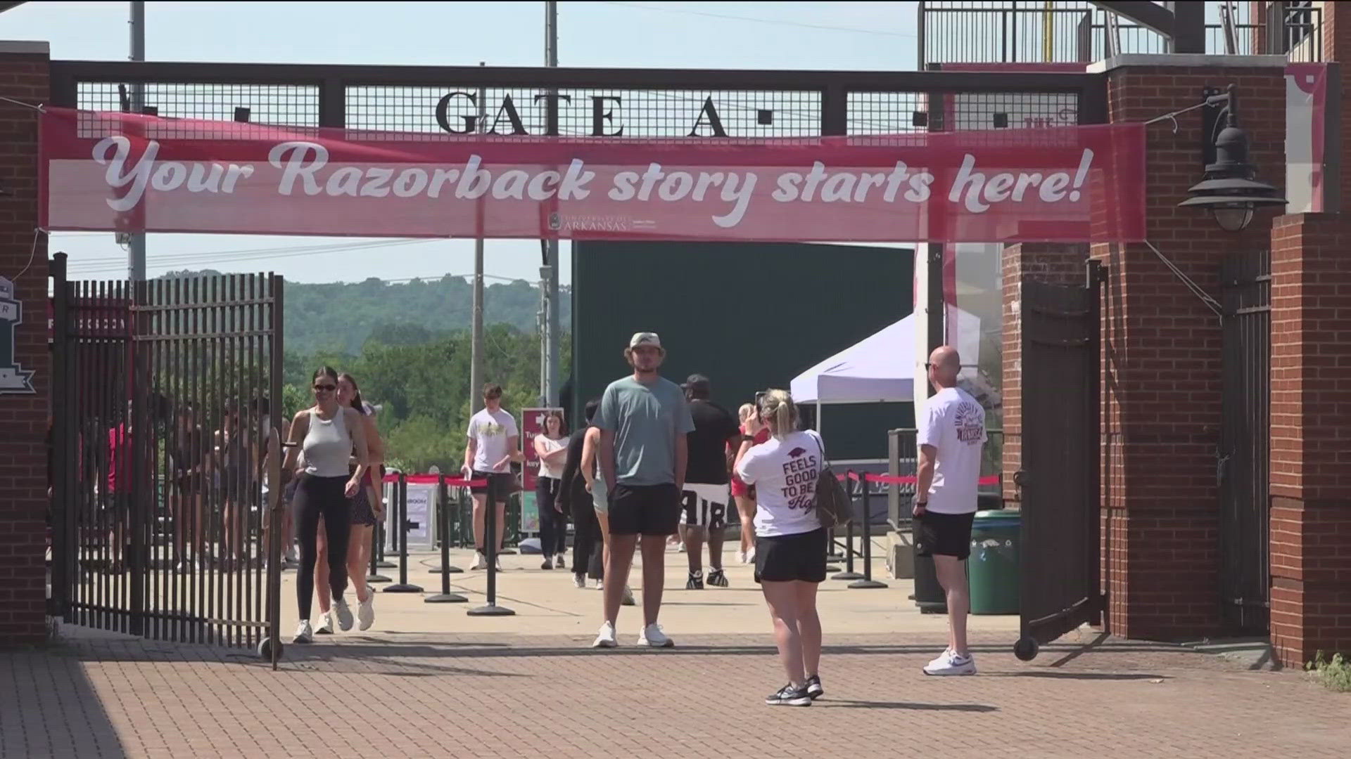 The University of Arkansas sees largest-ever freshman class yet. With that, they are using different housing solutions to meet on-campus living requirements.