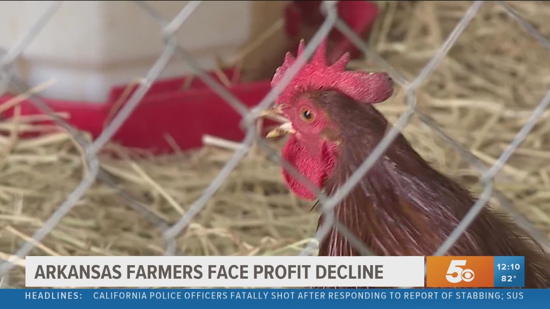 Farmers and ranchers are faced with higher prices, resulting in a forecasted profit decrease of 4.5% year-over-year, experts say.