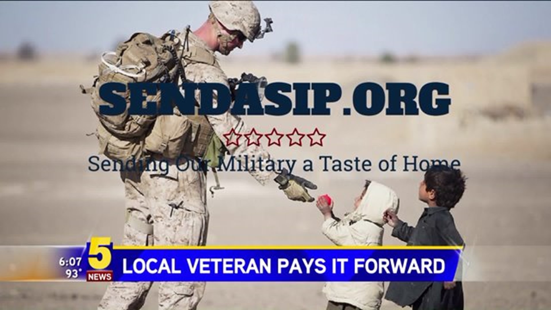 Local Veteran Looks To Help Active Military Members