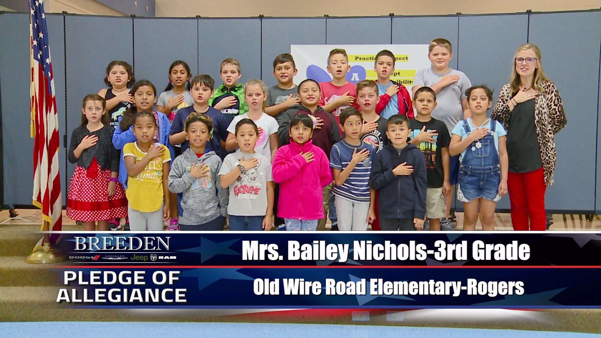 Mrs. Bailey Nichols  3rd Grade Old Wire Road Elementary, Rogers