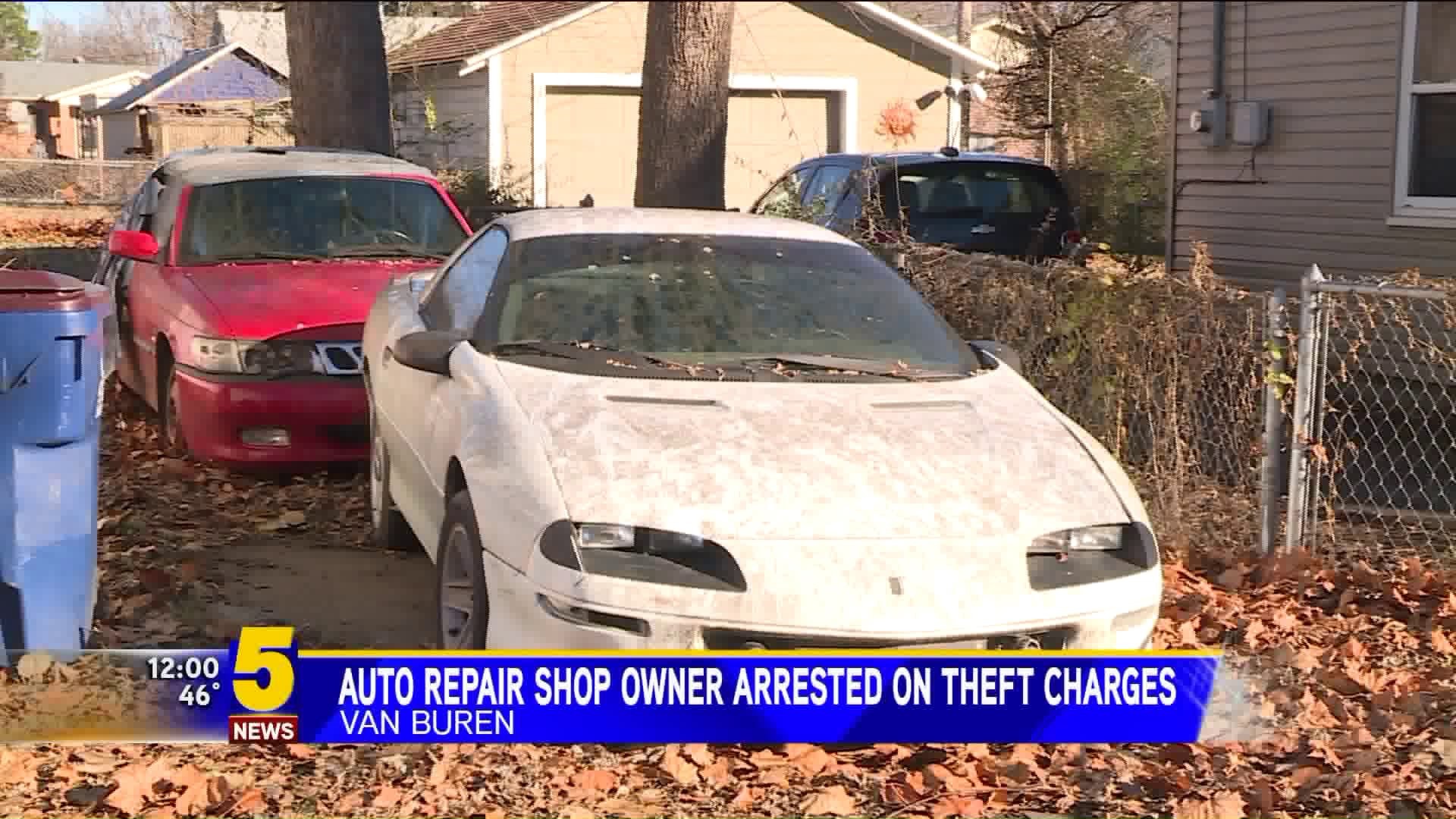 Auto Repair Shop Owner Accused Of Stealing From Customers