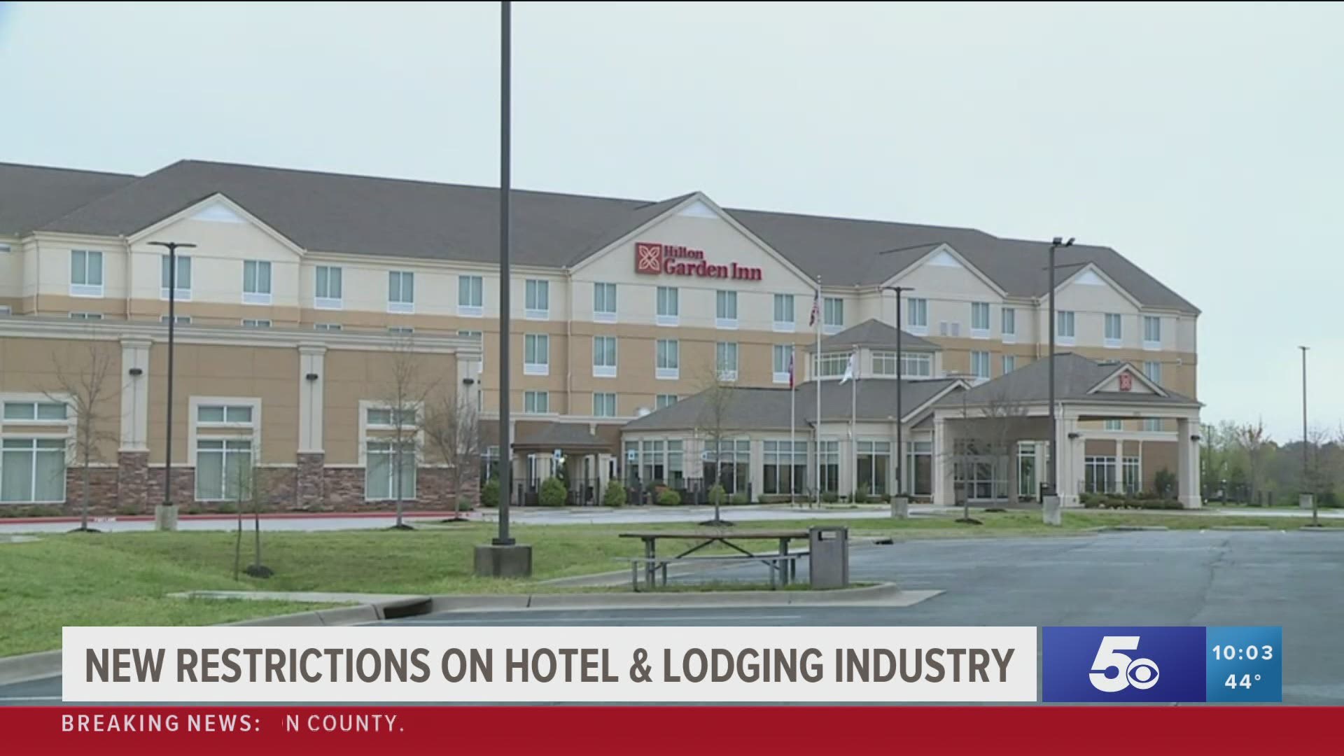 New restrictions on hotel and lodging industry.