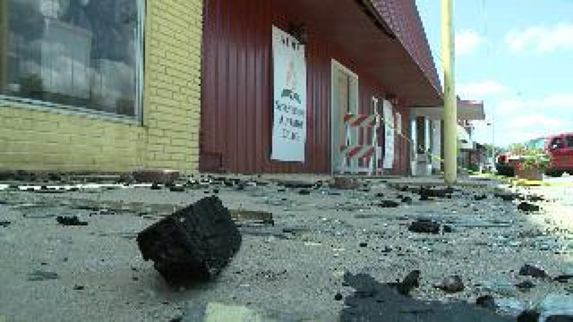 Businesses, Church Damaged after Fire