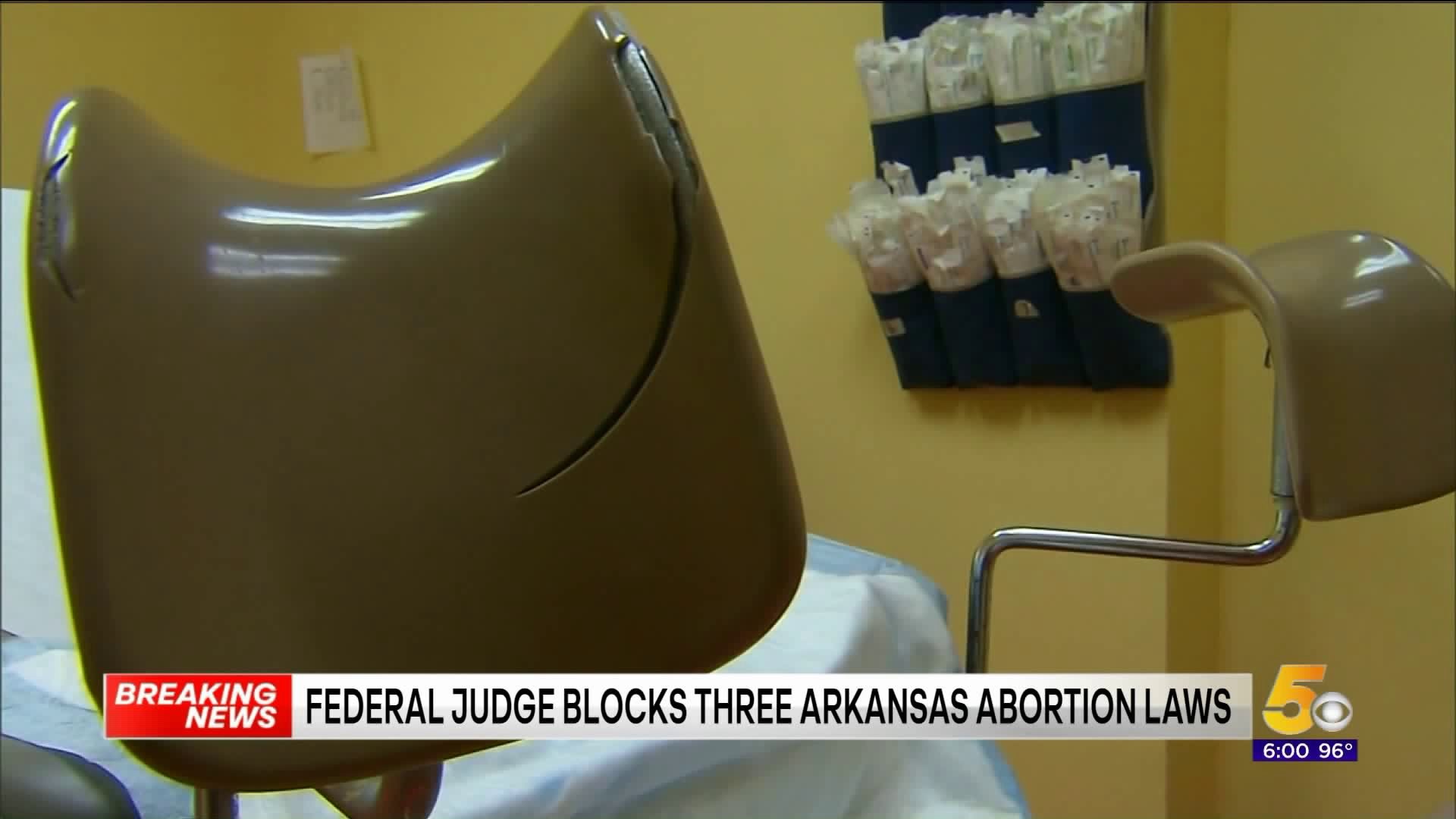 Federal Judge Blocks 3 Arkansas Abortion Laws