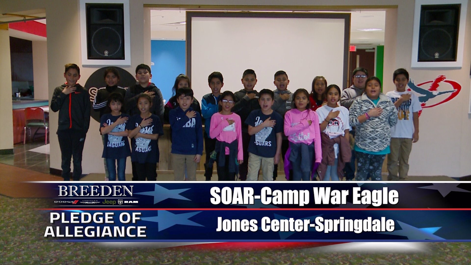SOAR  Camp War Eagle Jones Center, Springdale