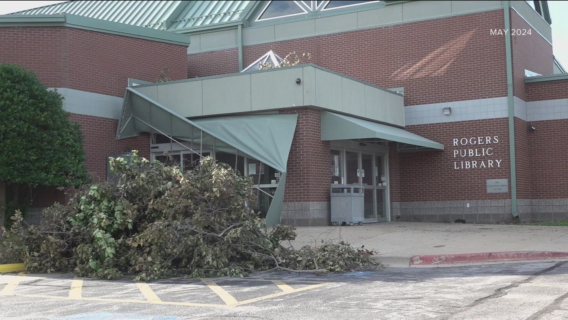 It's been over three months since tornadoes swept through Benton County. On Sept. 10, Rogers took one step towards storm recovery with their public buildings.