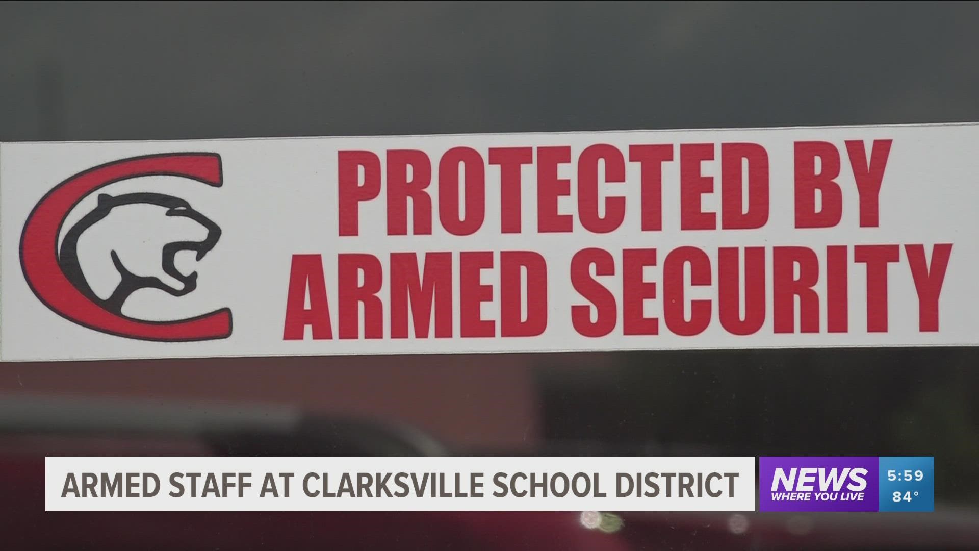 Around 20 Clarksville staff members who conceal carry across the school district's five campuses received Active Shooter Response and Range Training.