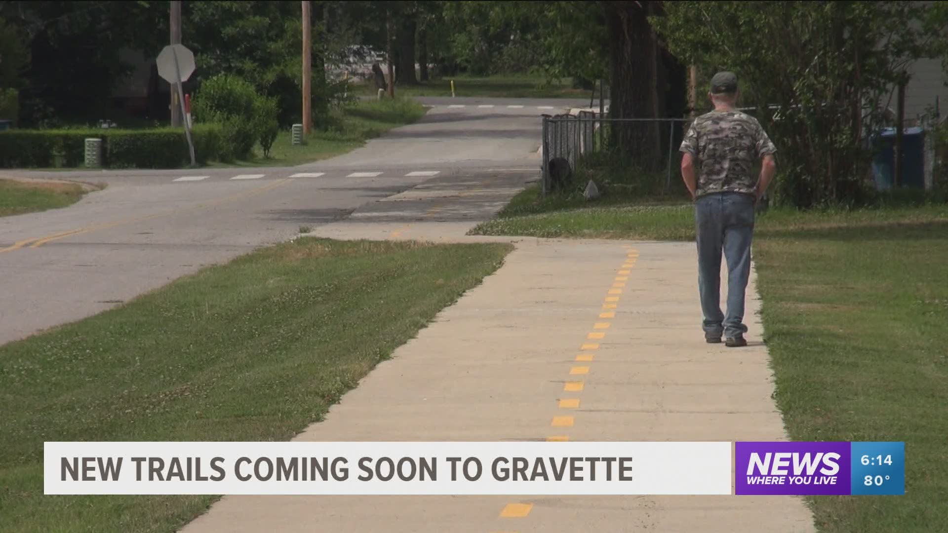 New trails coming soon to Gravette.