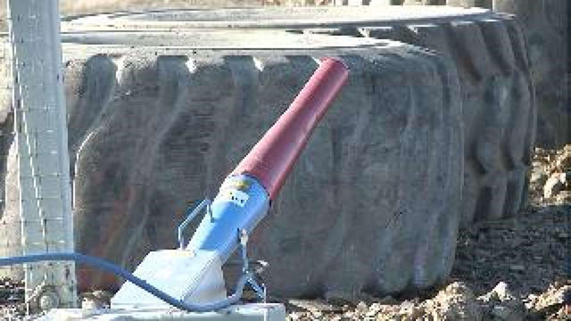 Cannons Used to Scare Birds from Landfill