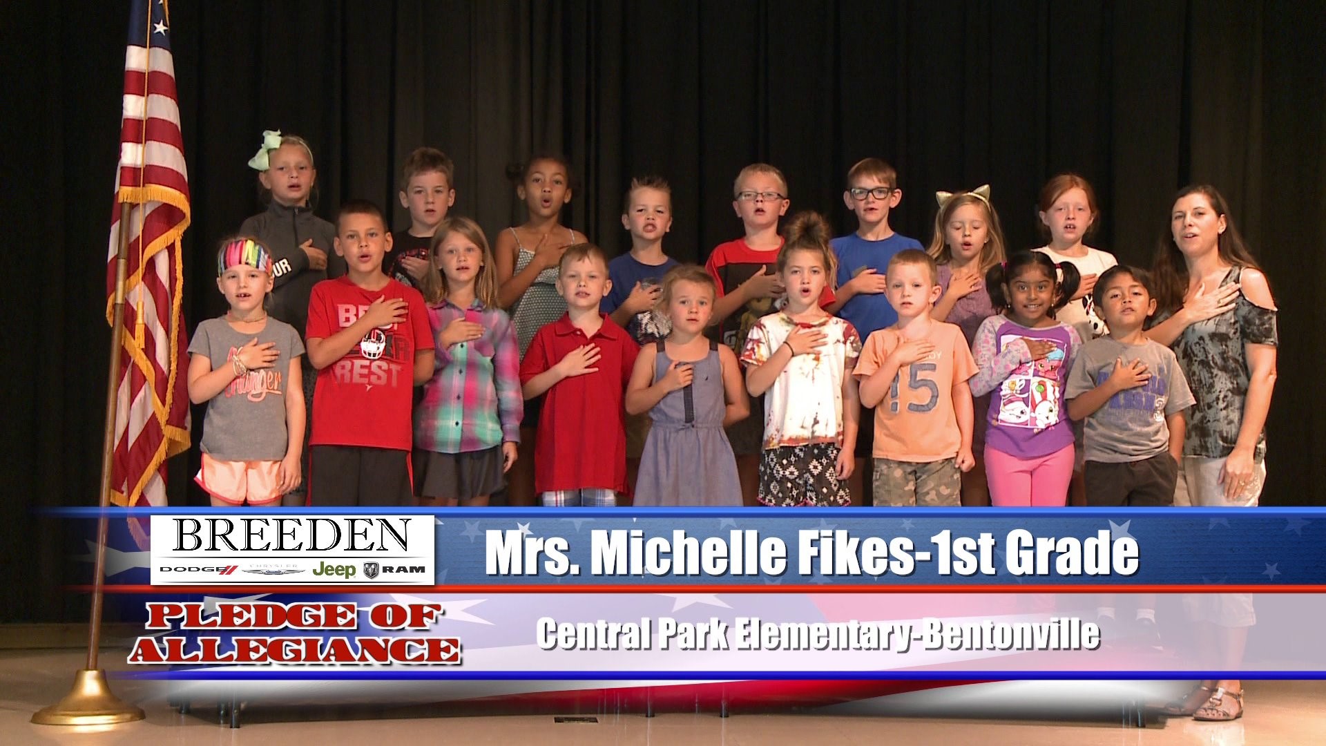 Mrs. Michelle Fikes  1st Grade  Central Park Elementary  Bentonville