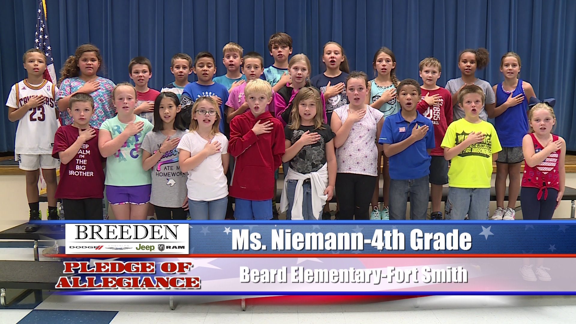 Ms. Niemann  4th Grade  Beard Elementary  Fort Smith