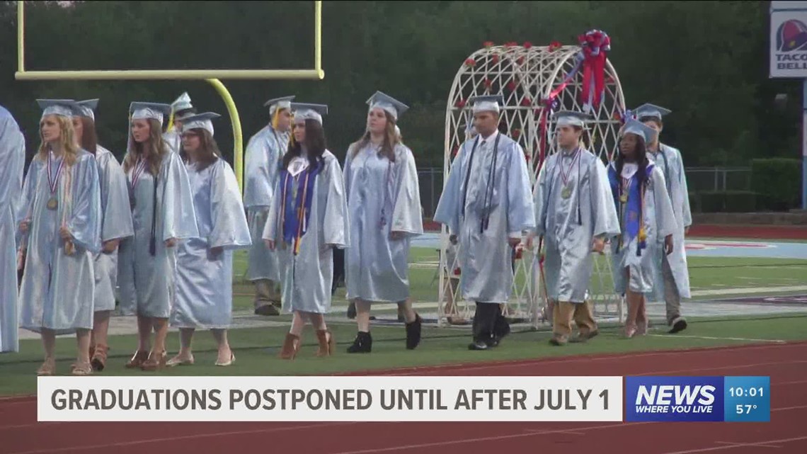 Graduation Ark Traditional in-person high school graduation in Arkansas prohibited ...