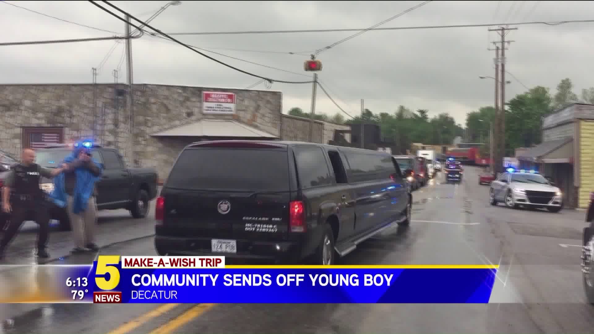 Community Sends Off Young Boy