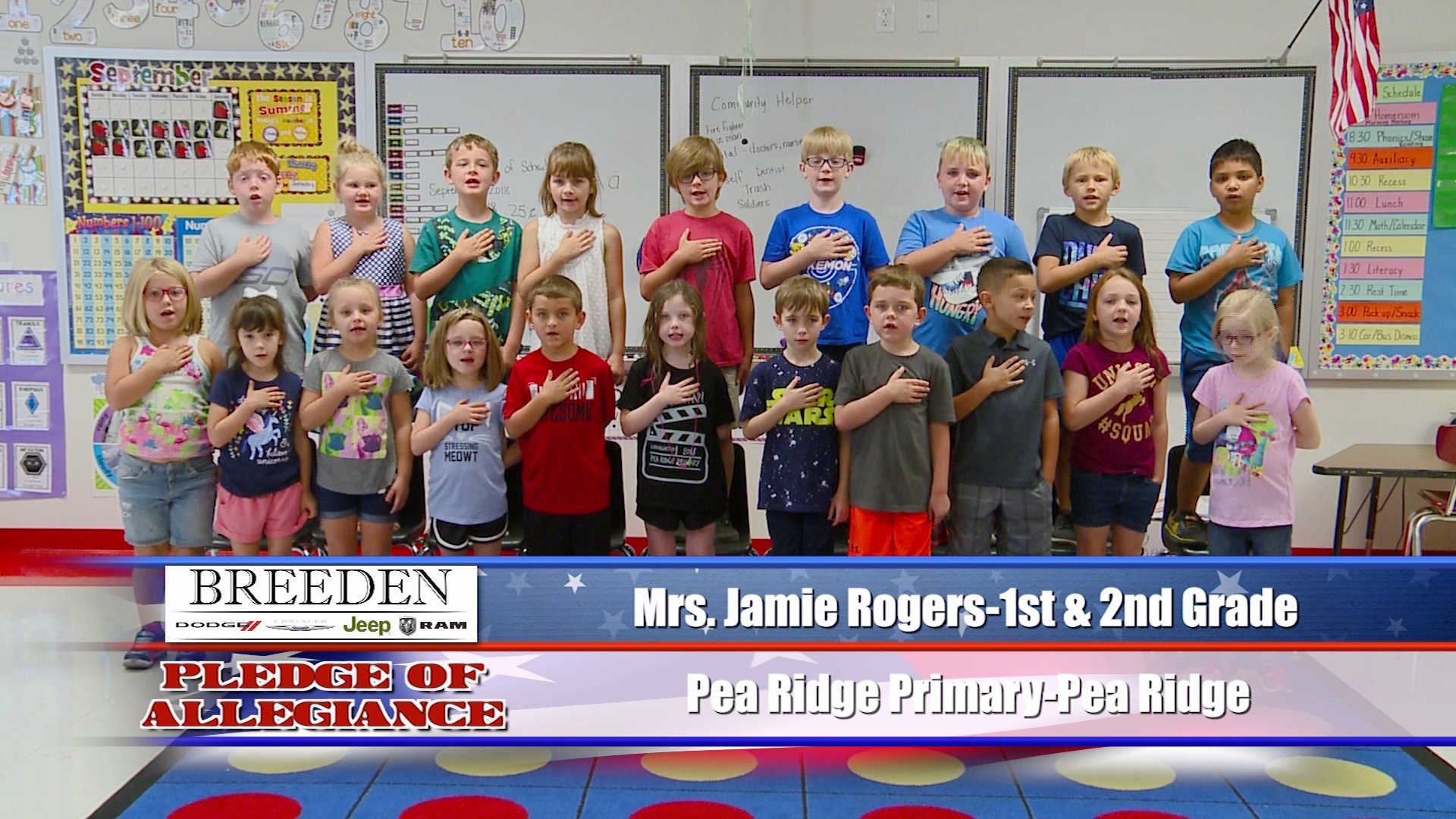 Mrs. Jamie Rogers  1st & 2nd Grade Pea Ridge Primary, Pea Ridge