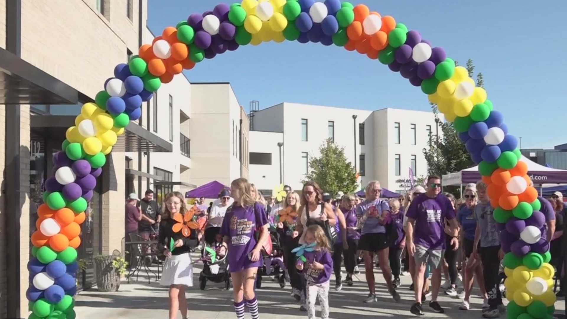 The 2023 Walk to End Alzheimer's event was held in Northwest Arkansas on Saturday, Sept. 23.