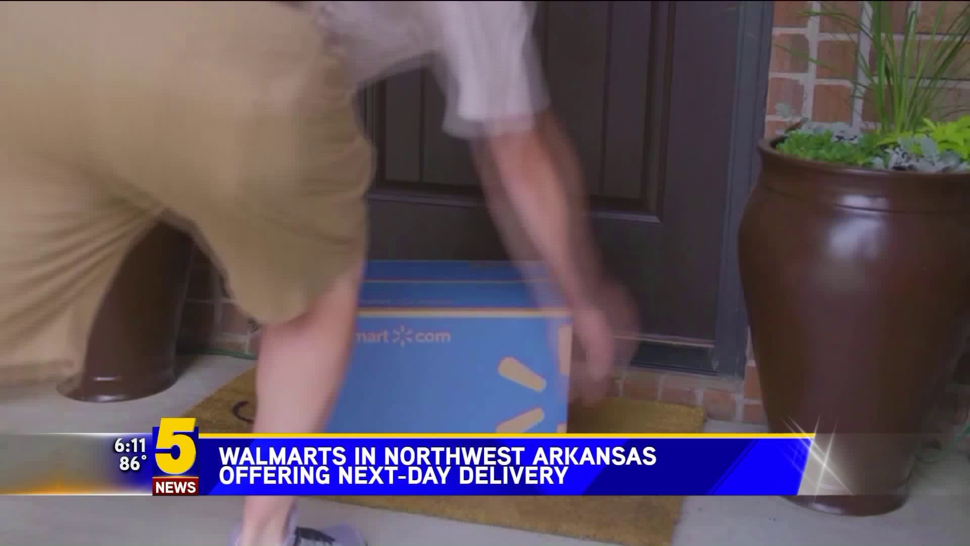 Walmarts In NWA Offering Next-Day Delivery