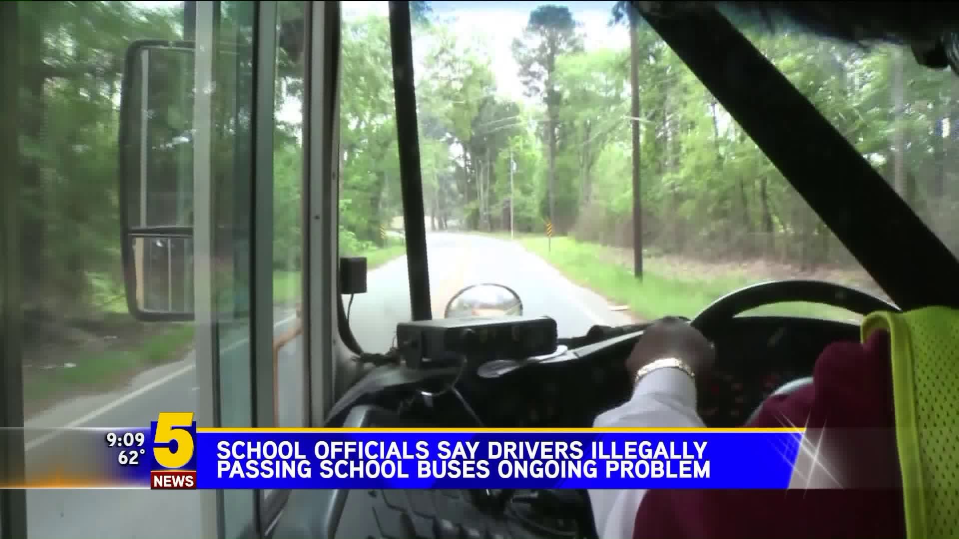 Arkansas Bus Drivers Participate In Illegal Passing Survey