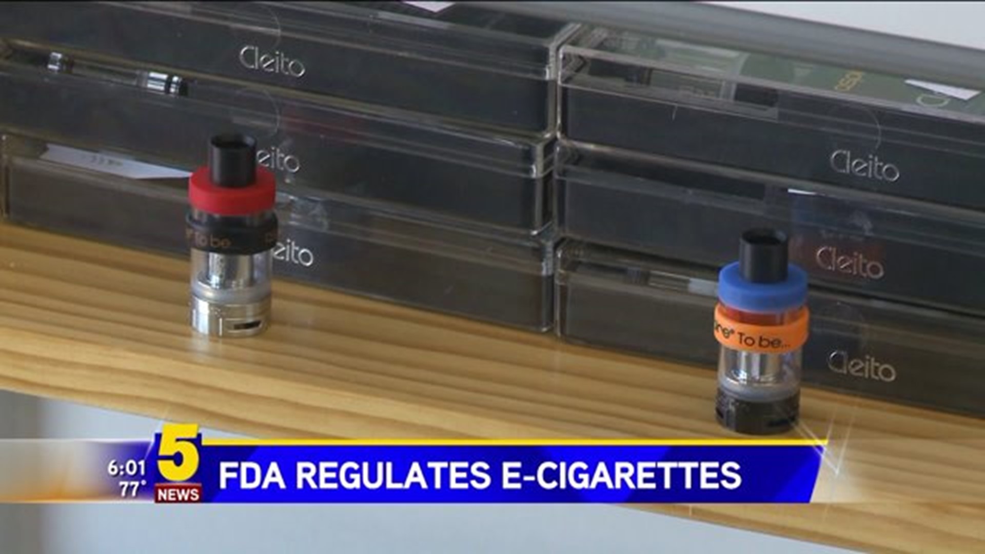 FDA Regulates E-Cig Use