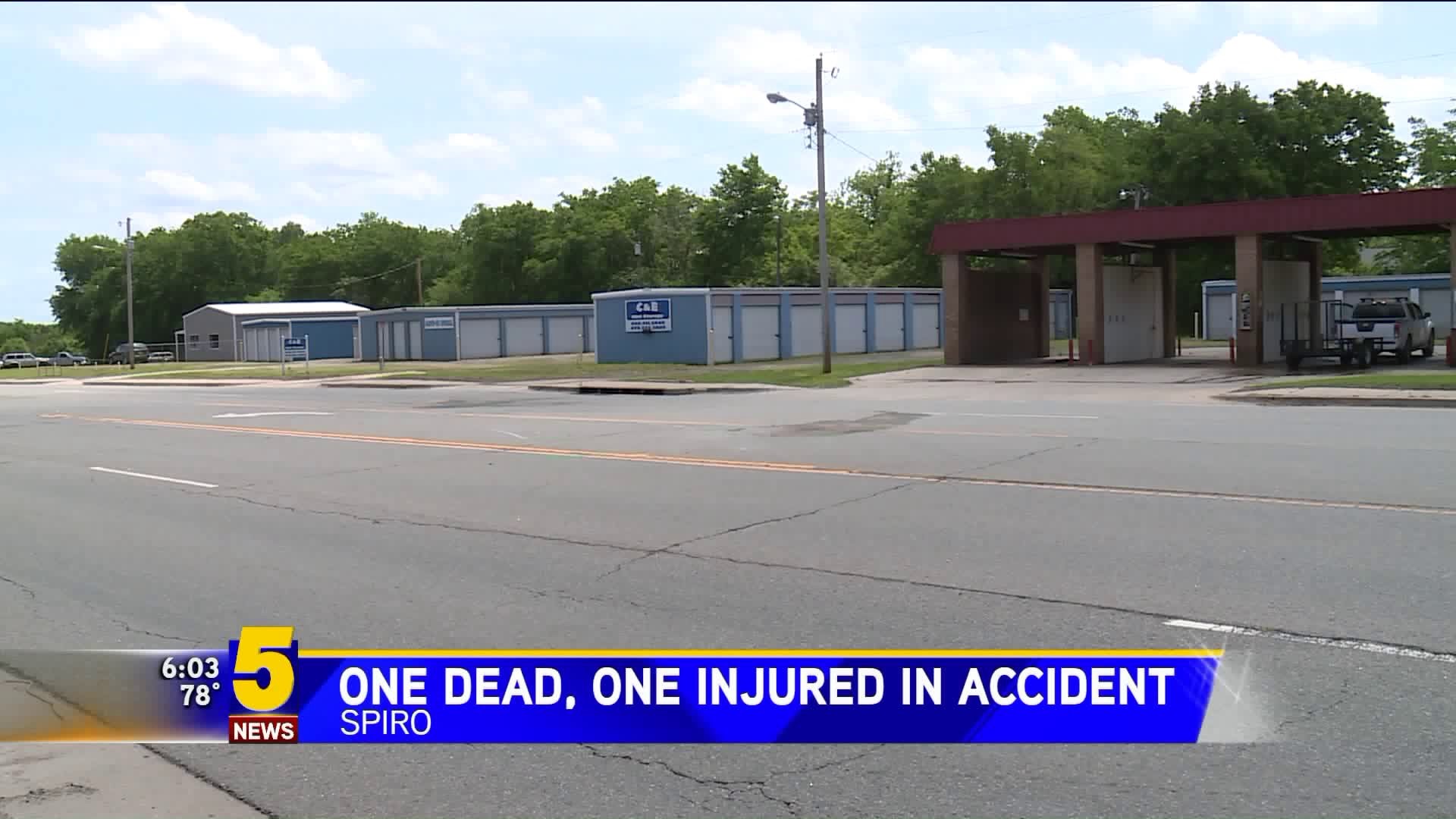 One Person Dead, One Injured Following Accident On Spiro Highway