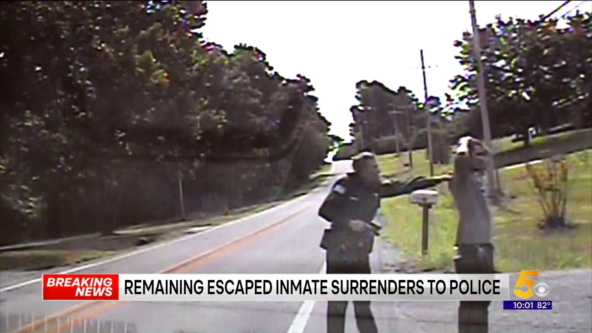 Remaining Escaped Inmate Surrenders to Police